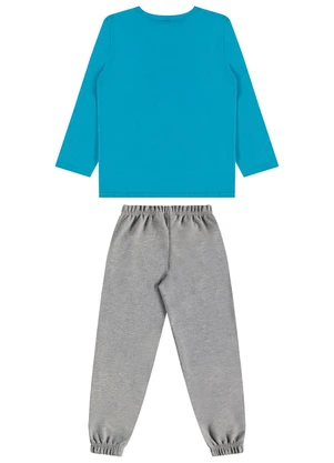 Guloseima - Conjunto Infantil Camiseta e Calça Azul - GULOSEIMA