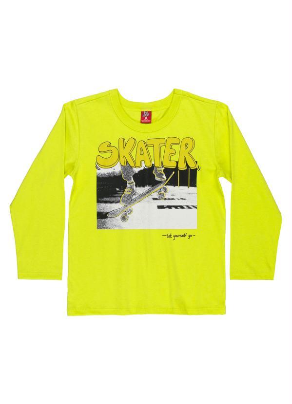 Bee Loop - Conjunto Infantil Camiseta e Calça Moletom Amarelo 2