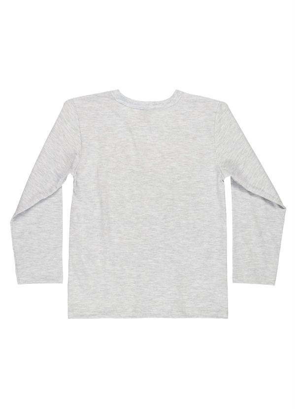 Bee Loop - Conjunto Infantil Camiseta e Calça Moletom Cinza 4