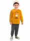 Ddk - Conjunto Infantil Jaqueta e Calça Amarelo - variação: Amarelo
