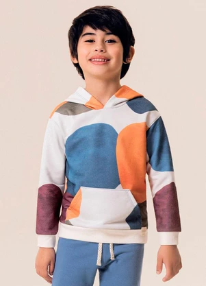 Bugbee - Conjunto Infantil Casaco e Calça Moletom Marrom - BUGBEE