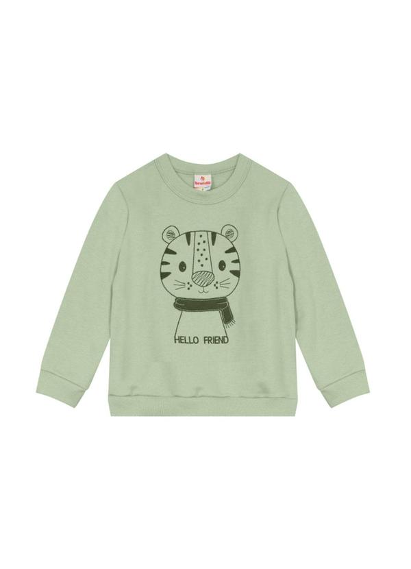 Brandili - Conjunto Infantil com Bordado de Tigre Verde 2