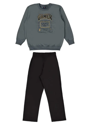 Guloseima - Conjunto Infantil com Cinza - GULOSEIMA