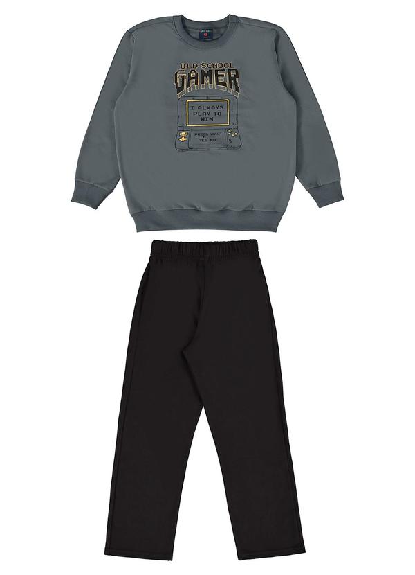 Guloseima - Conjunto Infantil com Cinza