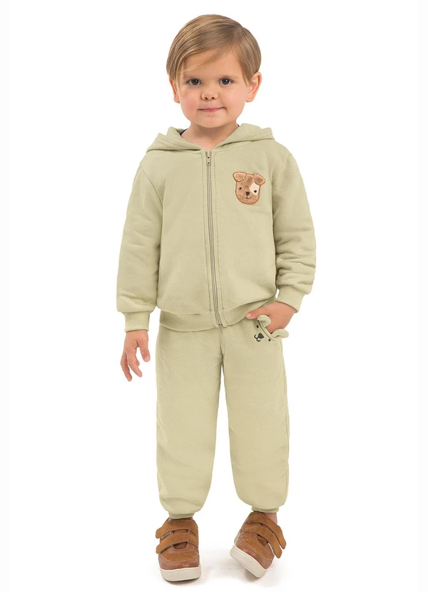Ddk - Conjunto Infantil de Inverno Bege
