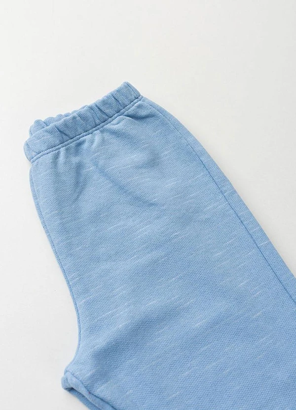 Vida Costeira - Conjunto Infantil de Inverno Moletom Jet Azul 6