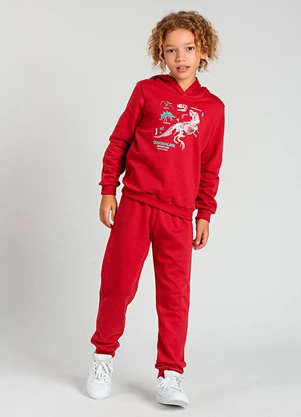 Vida Costeira - Conjunto Infantil de Moletom Dinossauro Bordo - VIDA COSTEIRA
