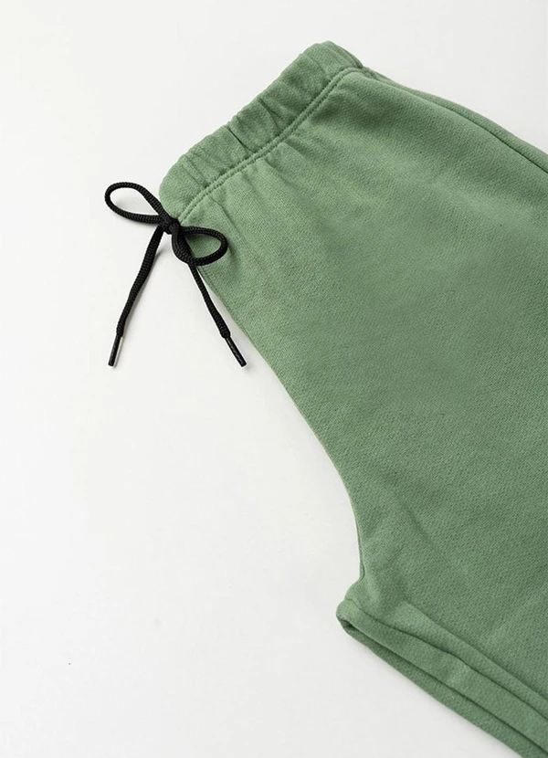 Vida Costeira - Conjunto Infantil de Moletom Tricolor Verde 6