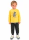 Ddk - Conjunto Infantil Jaqueta e Calça Amarelo - variação: Amarelo