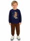Ddk - Conjunto Infantil Jaqueta e Calça Amarelo - variação: Azul