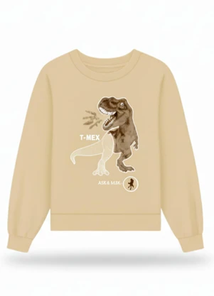 Ddk - Conjunto Infantil Dino T Rex Bege - DDK