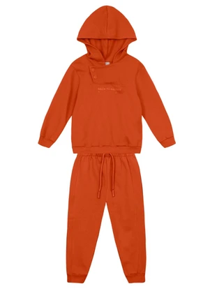 Mundi - Conjunto Infantil Divertido e Colorido Laranja - MUNDI