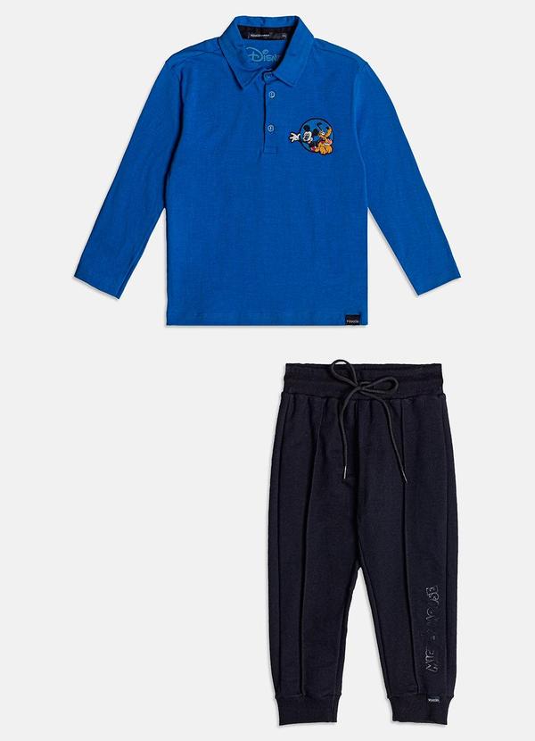 Youccie - Conjunto Infantil do Mickey Azul 2