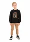 Ddk - Conjunto Infantil Estampa Skate Marrom - variação: Preto