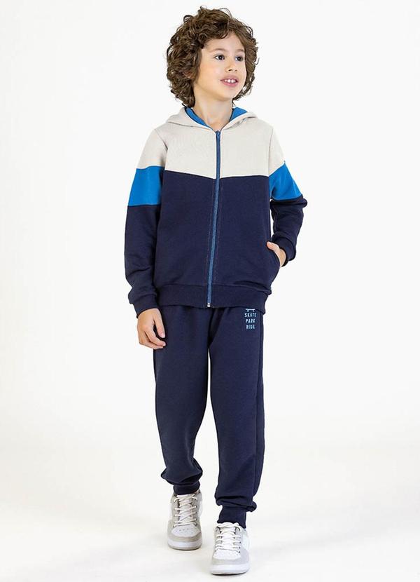 Soft Bonni - Conjunto Infantil em Moletinho Branco