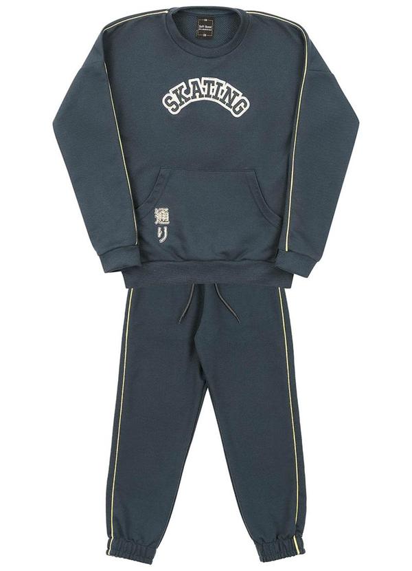 Soft Bonni - Conjunto Infantil em Moletinho Cinza 4