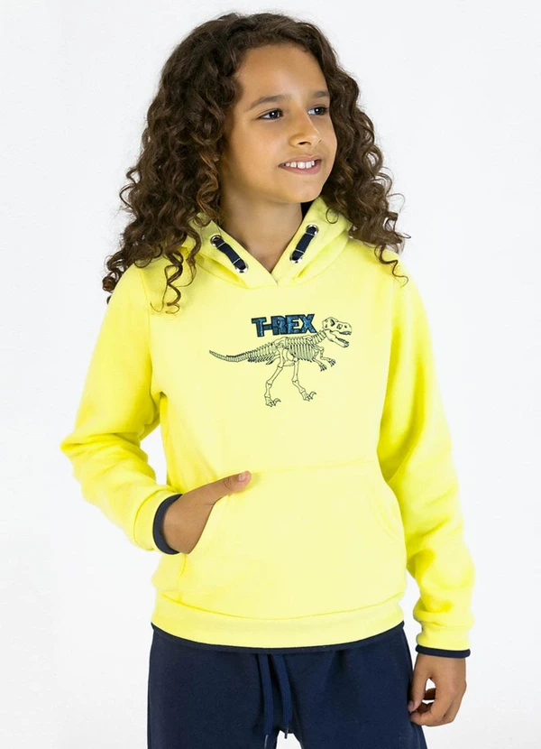 Soft Bonni - Conjunto Infantil em Moletom Amarelo