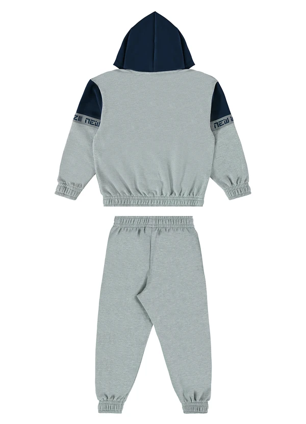 Guloseima - Conjunto Infantil em Moletom Azul 2