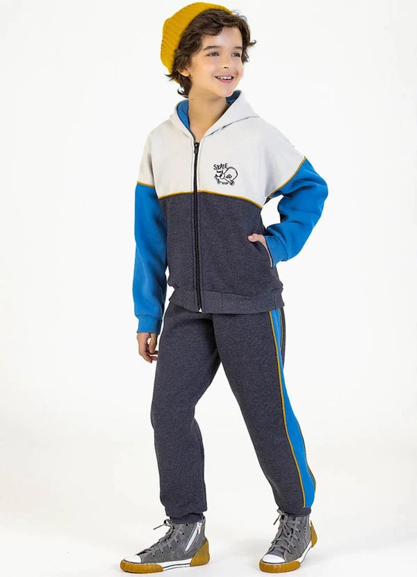 Soft Bonni - Conjunto Infantil em Moletom Branco 1