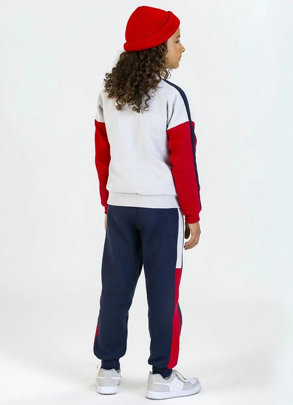 Soft Bonni - Conjunto Infantil em Moletom Branco 2