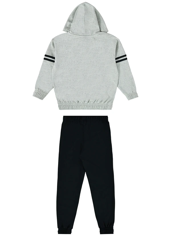 Guloseima - Conjunto Infantil em Moletom Cinza 2