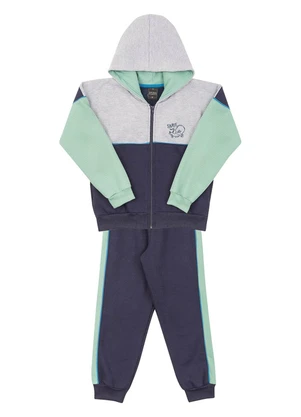 Soft Bonni - Conjunto Infantil em Moletom Cinza - SOFT BONNI