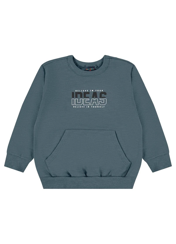 Guloseima - Conjunto Infantil em Moletom Cinza 3