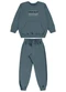 Guloseima - Conjunto Infantil Moletom Verde - variação: Cinza