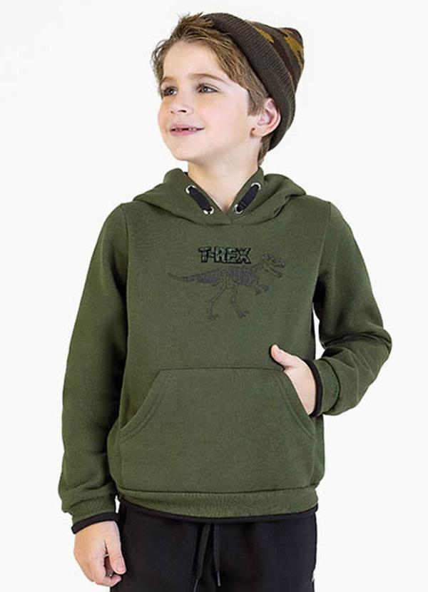 Soft Bonni - Conjunto Infantil em Moletom Verde