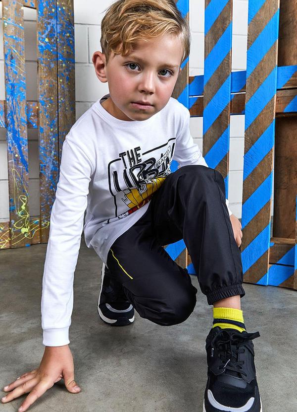 Youccie - Conjunto Infantil Estampado Preto