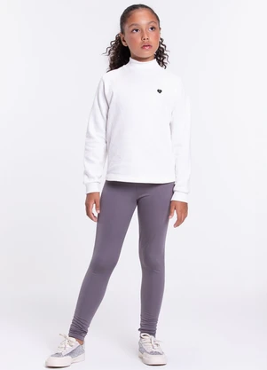 Vida Costeira - Conjunto Infantil Golinha com Pingente Off-White - VIDA COSTEIRA