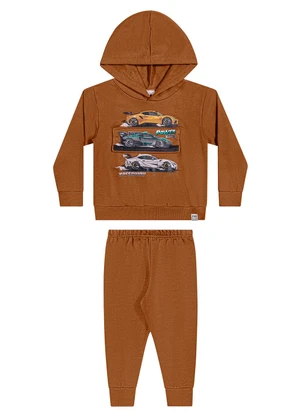 Elian - Conjunto Infantil Interativo Carros Marrom - ELIAN
