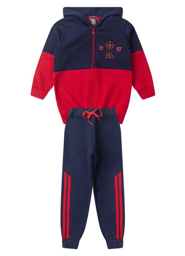 Rosa Azul - Conjunto Infantil Inverno Champs Kangulu Azul 1