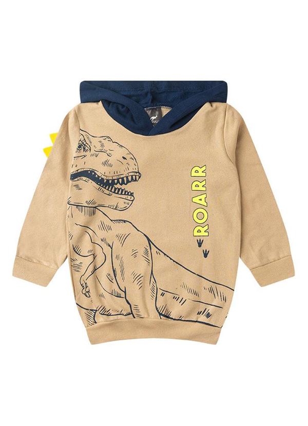 Rosa Azul - Conjunto Infantil Inverno Dino Kangulu Bege 2