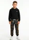 Rosa Azul - Conjunto Infantil Inverno Grafite Azul Cobalto - variação: Preto