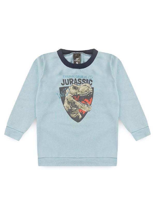 Rosa Azul - Conjunto Infantil Inverno Jurassic Azul Claro 2
