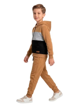 Rosa Azul - Conjunto Infantil Inverno Kangulu Caramelo - ROSA AZUL