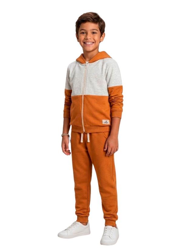 Rosa Azul - Conjunto Infantil Inverno Kangulu Caramelo