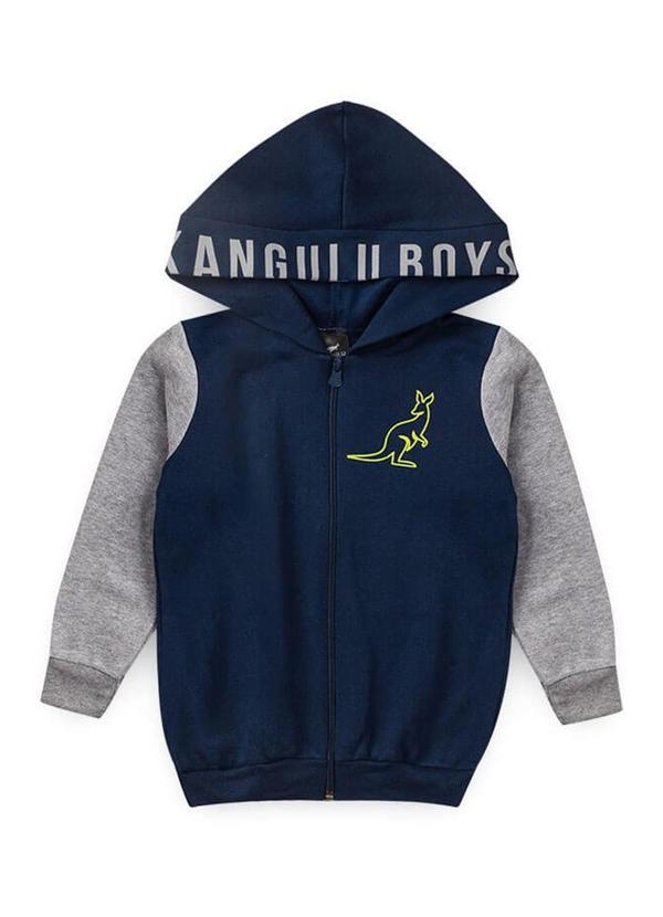 Rosa Azul - Conjunto Infantil Inverno Liso Kangulu  Azul 2