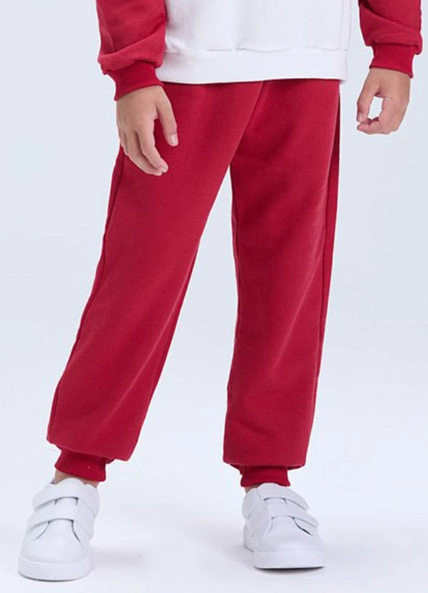 Vida Costeira - Conjunto Infantil Inverno Moletom Brooklyn Bordo 4