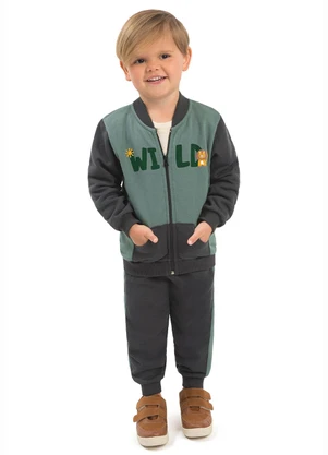 Ddk - Conjunto Infantil Inverno Verde - DDK