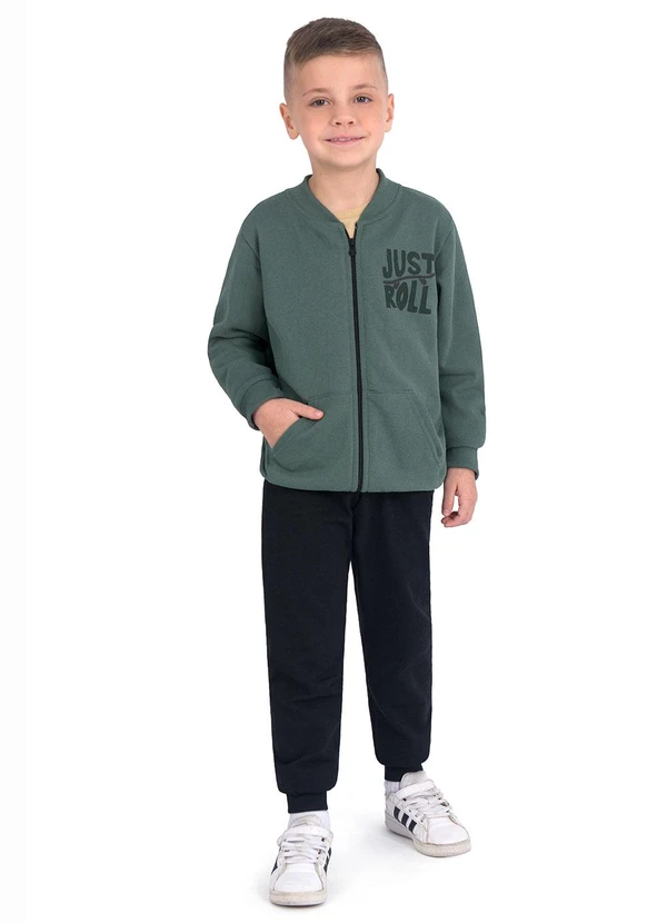 Ddk - Conjunto Infantil Just Roll Verde