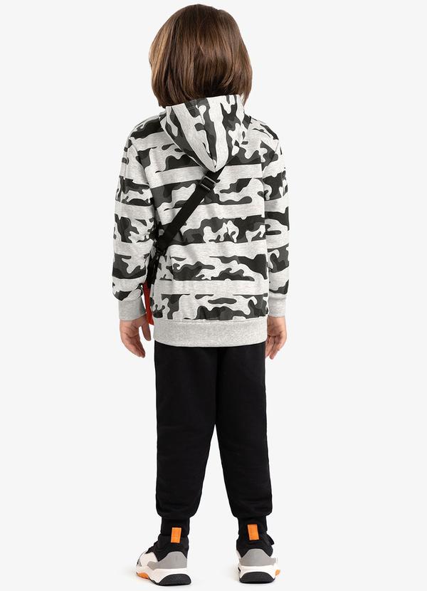 Rovi Kids - Conjunto Infantil Masculino Camuflado Cinza 2