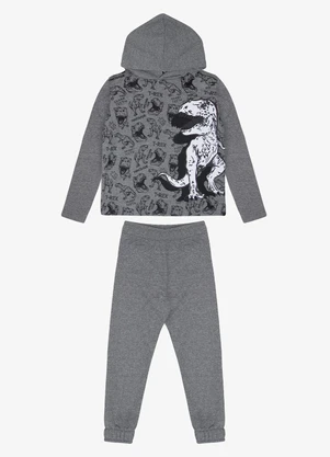 Select - Conjunto Infantil Masculino Dino Cinza - SELECT