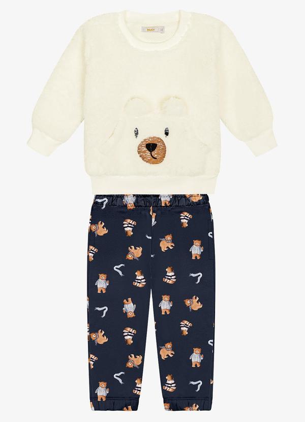 Trick Nick - Conjunto Infantil Masculino Ursinhos Azul