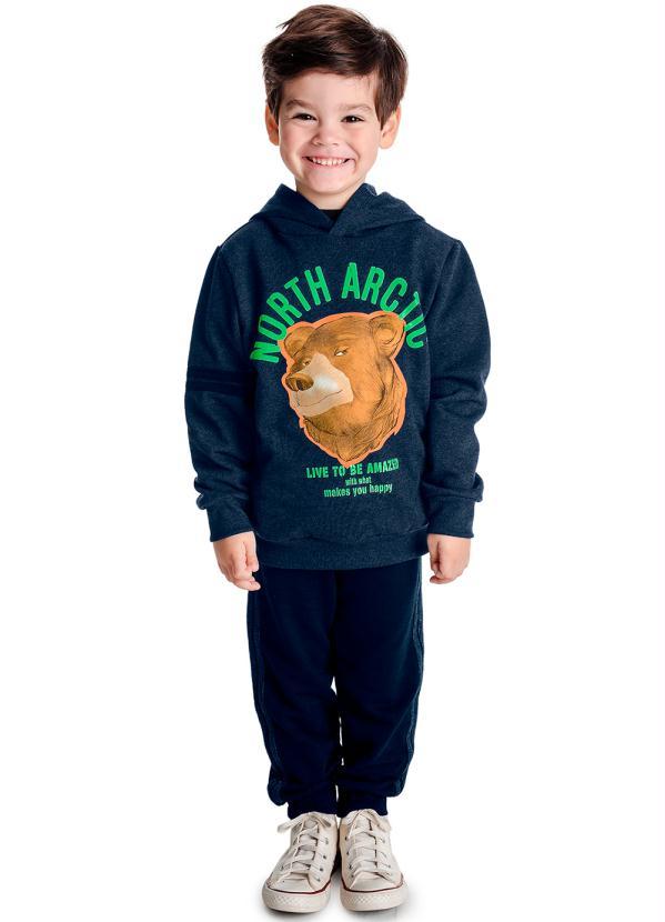 Rovi Kids - Conjunto Infantil Menino Urso Azul