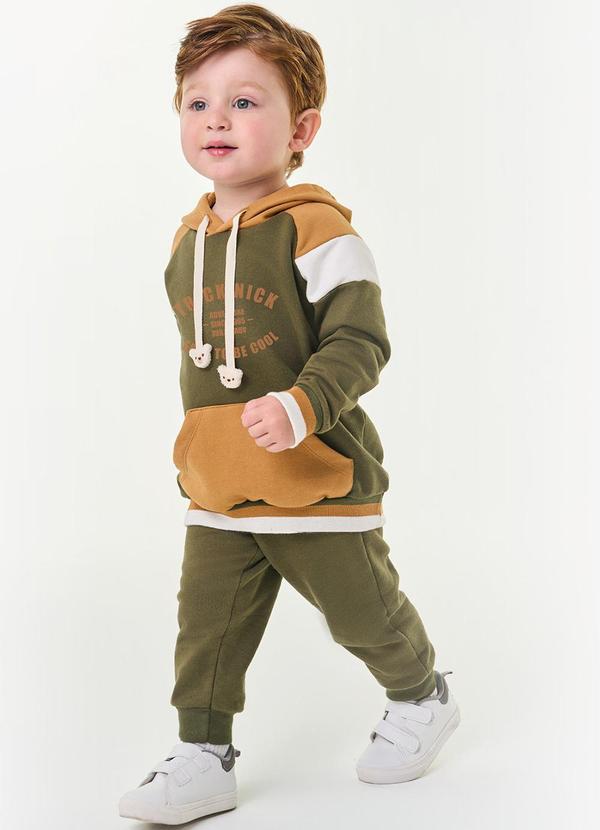 Trick Nick - Conjunto Infantil Masculino Verde