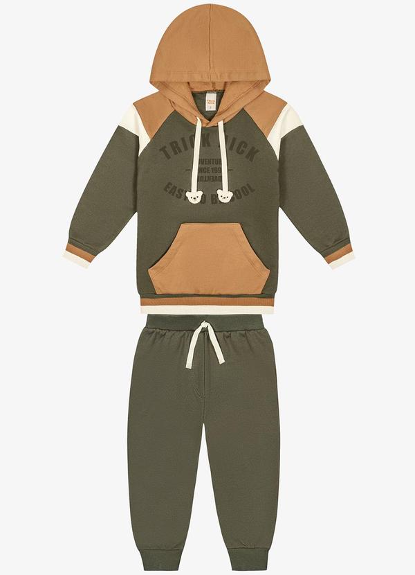 Trick Nick - Conjunto Infantil Masculino Verde 3