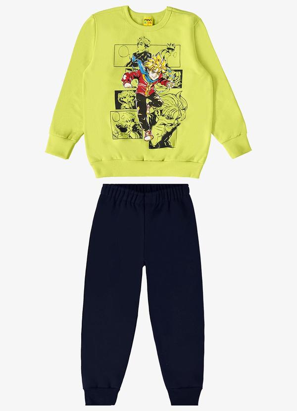 Rovi Kids - Conjunto Infantil Masculino Verde