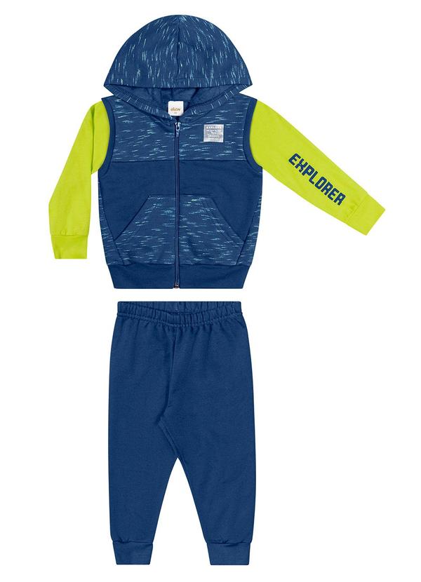 Elian - Conjunto Infantil Menino 3 Peças Explorer Verde 2